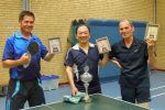 Zilveren JohnD, Bronzen Liangchun en Gouden Rut